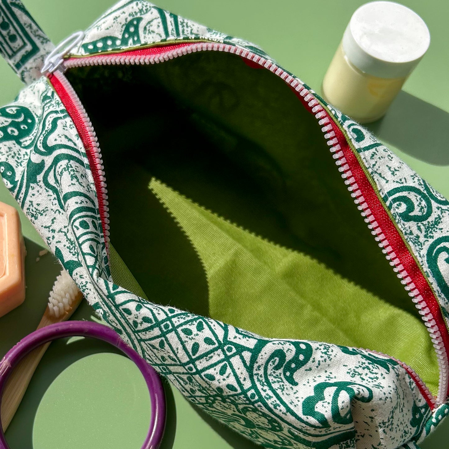 Trousse upcyclée Nature nature