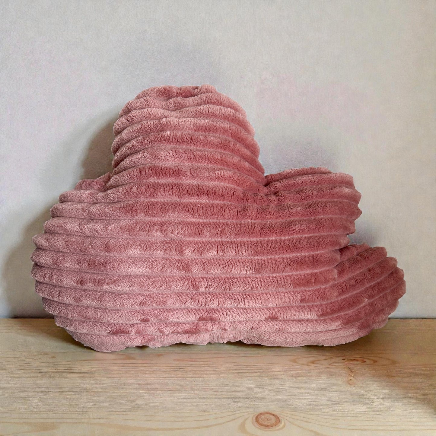 Coussin doux nuage K7 audio rétro : Wax et verso tissu très doux