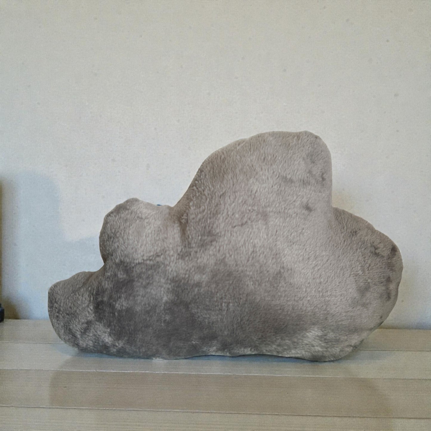 Coussin doux nuage "chouette hiver"