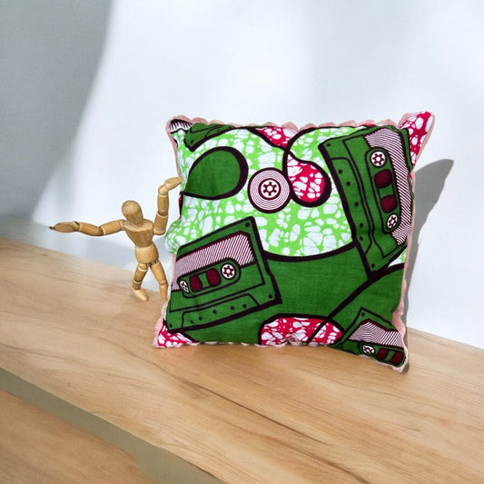 Petit coussin de voyage années 80