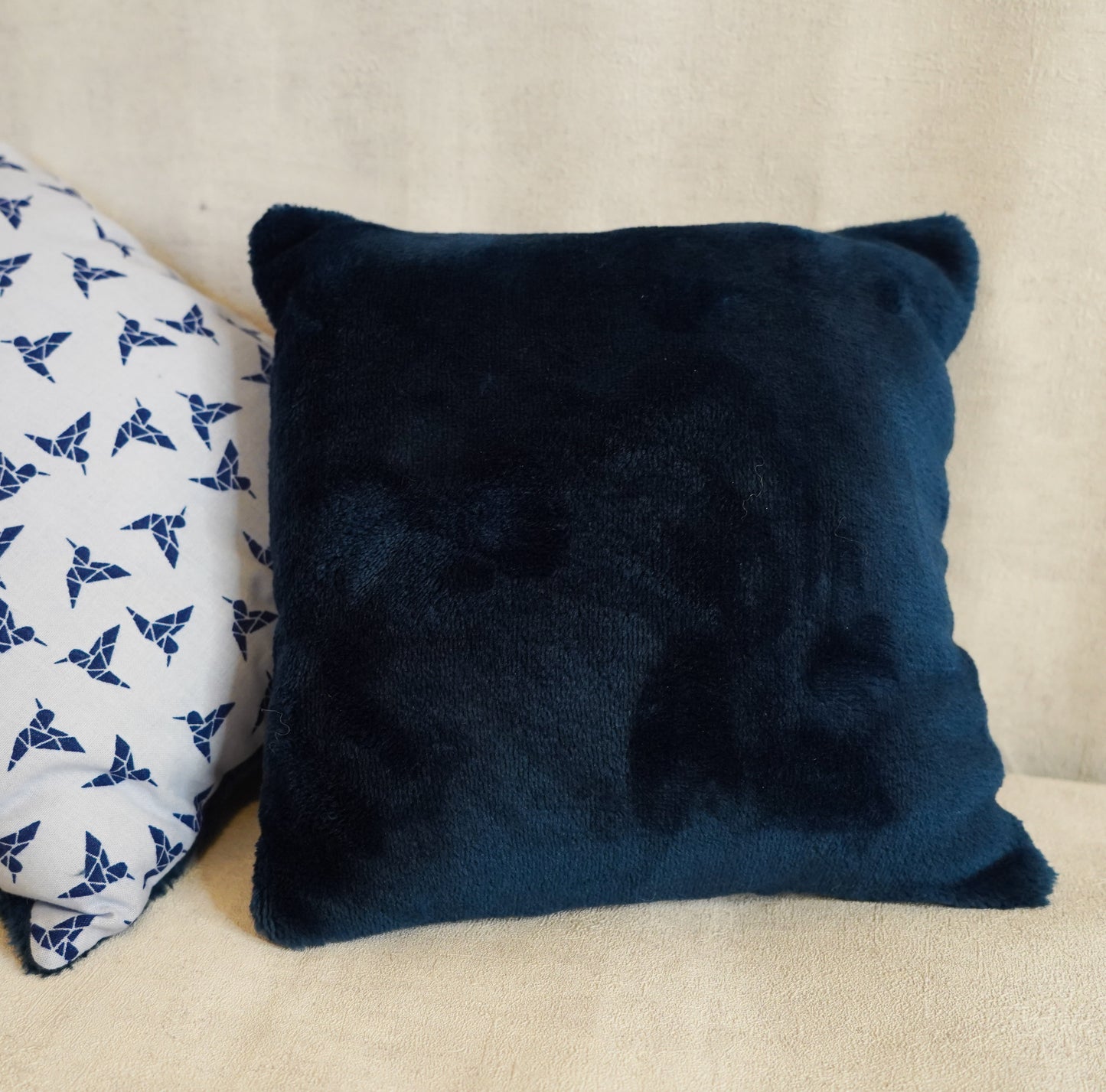 Mini coussin de voyage oiseaux