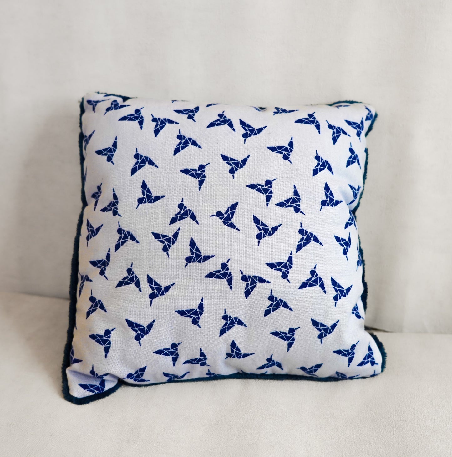 Mini coussin de voyage oiseaux