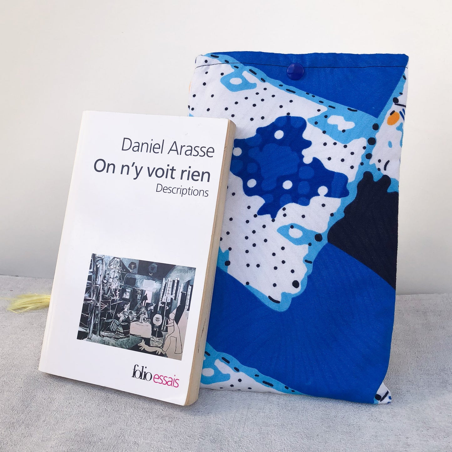 Pochette à livre de poche artistico-géométrique