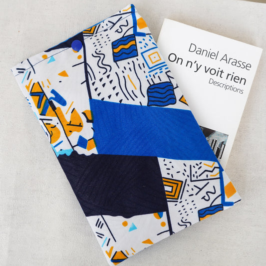 Pochette à livre de poche artistico-géométrique
