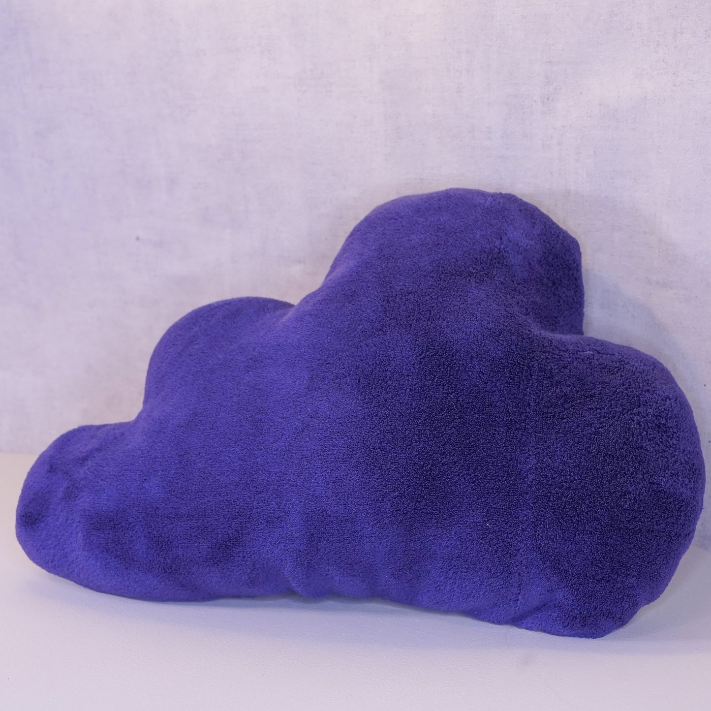 Coussin doux nuage en wax qui zigzague